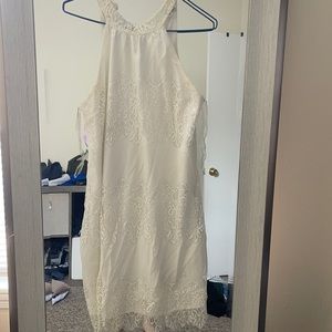 Charlotte Russe white lace dress
